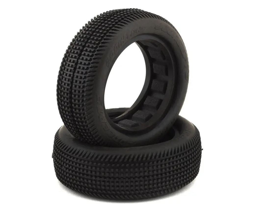 Jconcepts Sprinter 2.2" 2Wd Front Buggy Dirt Oval Tires (2) (Green) 1