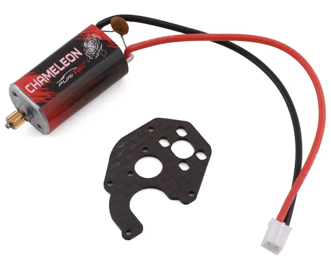 Furitek Scx24 Chameleon Brushed Motor W/Motor Mount & Pinion (80T) 2