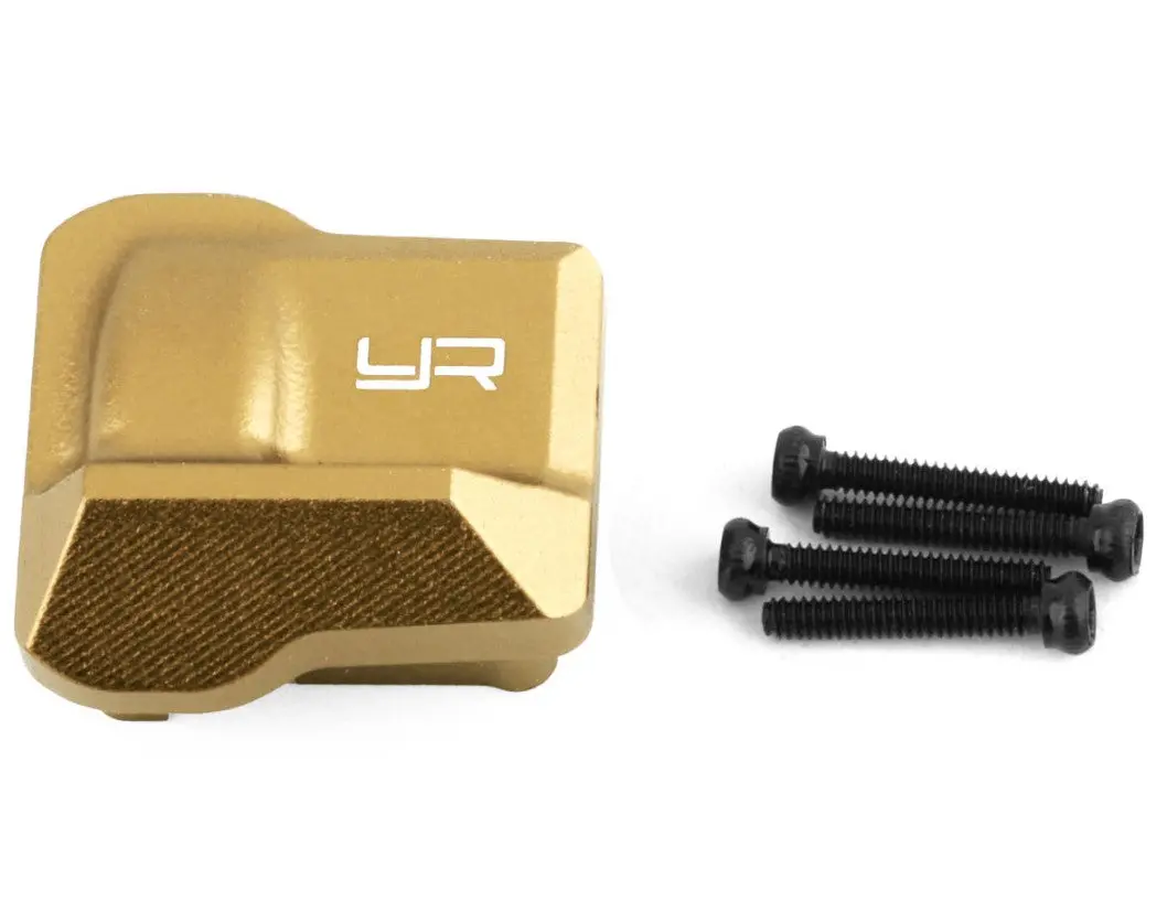 Yeah Racing Brass Differential Cover For Traxxas Trx-4M (Gold) (13G) 1