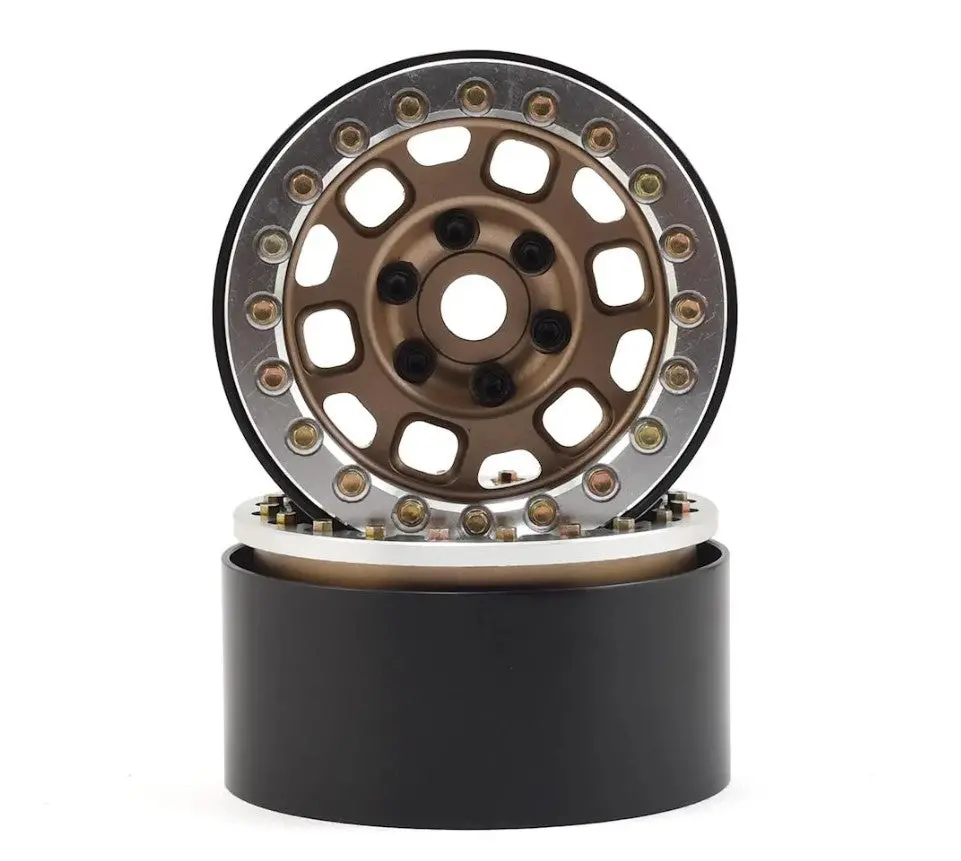 Ssd Rc 1.9"" Contender Beadlock Wheels (Bronze) 1