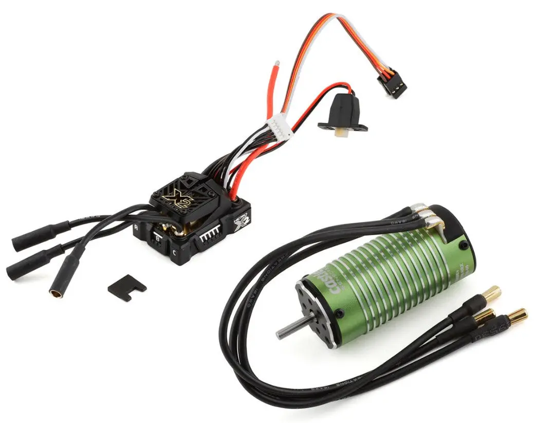 Castle Creations Mamba Micro X2 Waterproof 1/14Th Scale Sensored Brushless Combo 1