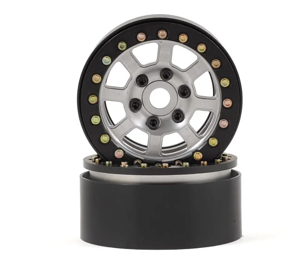 Ssd Rc Assassin 1.9" Beadlock Crawler Wheels (Grey) (2) 1