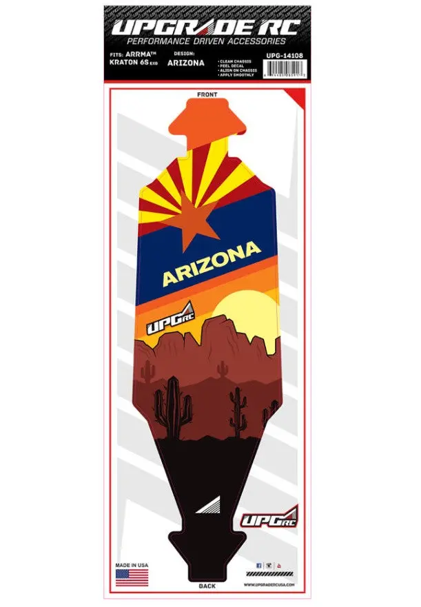 Upgrade Rc Chassis Protector For Arrma® Kraton® 6S Exb (Arizona) (1) 1