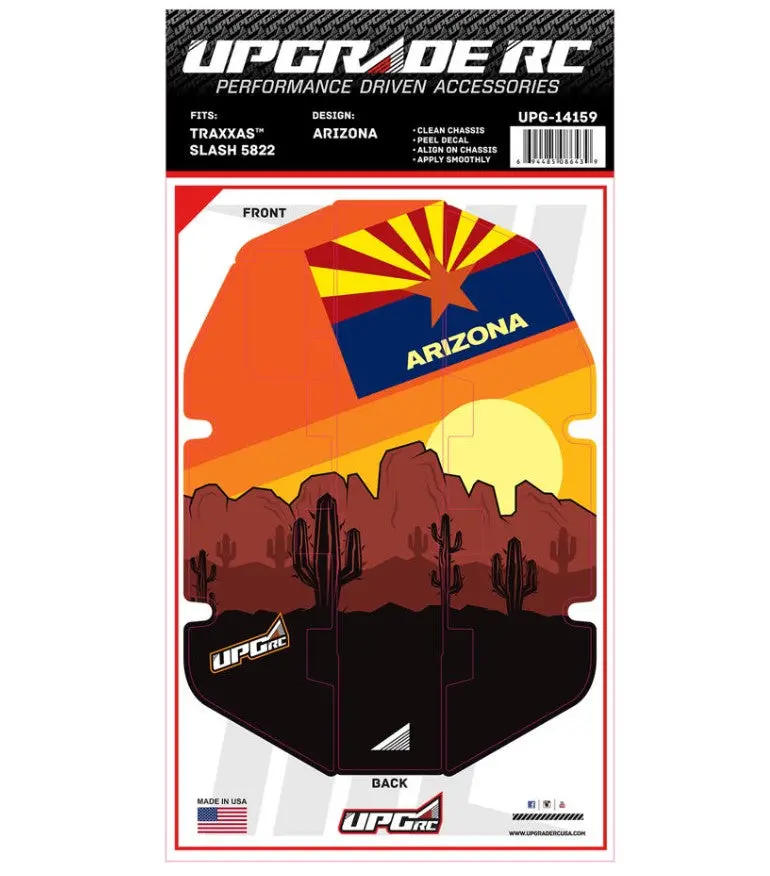 Upgrade Rc Chassis Protector For Traxxas® Slash® 2Wd (Arizona) (1) 1