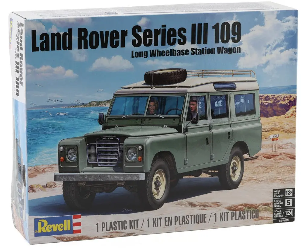 Land Rover Series Iii Plastic Model Kit 1