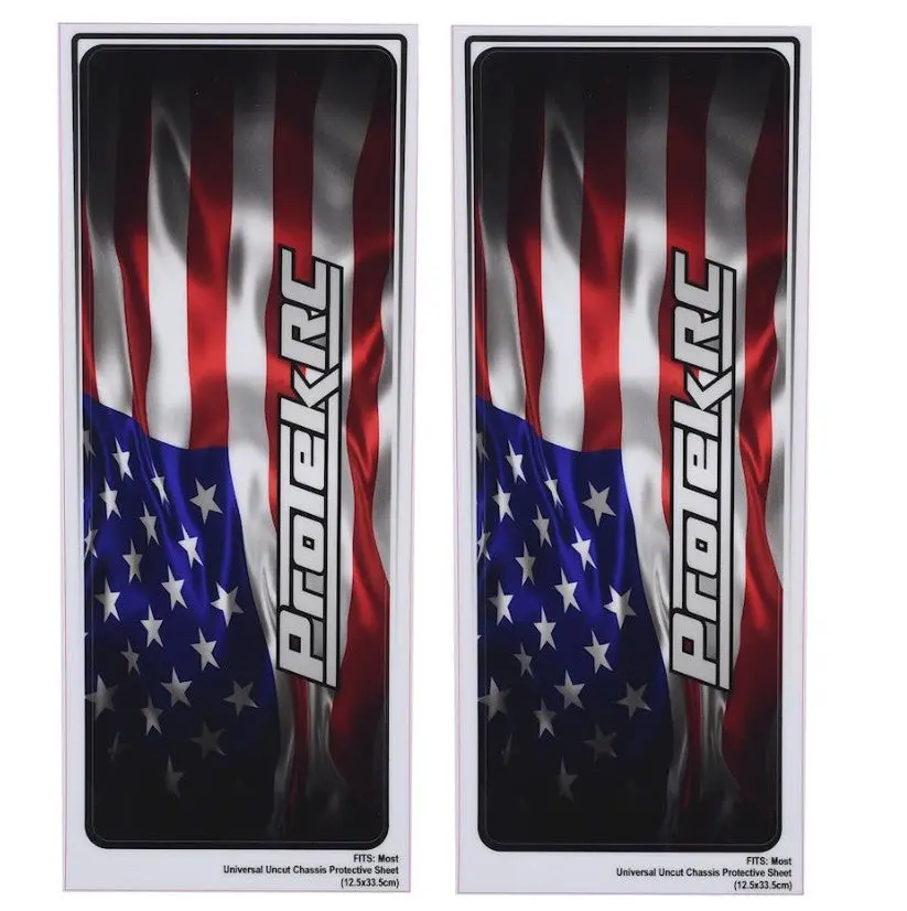 Protek Rc Universal Chassis Protective Sheet (Usa) (2) 1