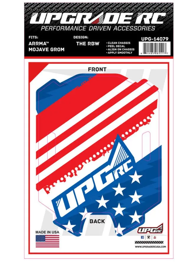 Upgrade Rc Chassis Protector For Arrma® Mojave™ Grom (The Rbw) (1) 1