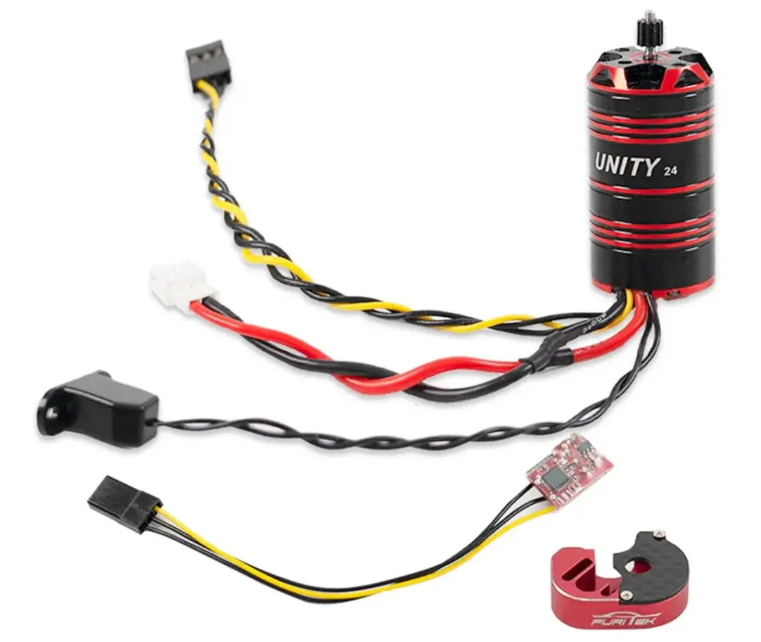 Furitek Axial® Scx24 Unity24 Pro 2-In-1 Micro Foc Brushless System (3500Kv) 1