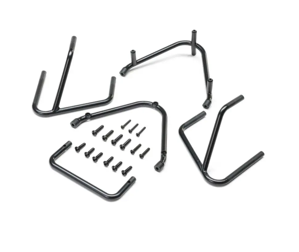 Losi Bumper Set, Black: 22S Sprint 1