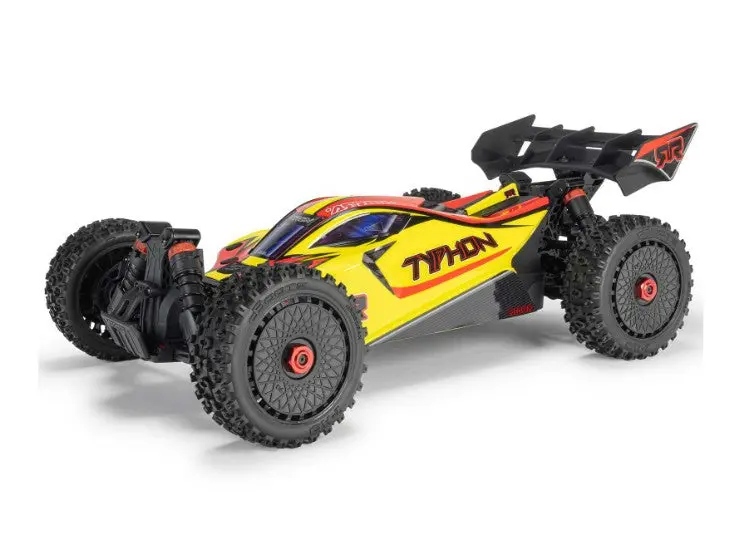 Arrma 1/8 Typhon 4X4 Rtr Brushed Buggy, Yellow 1
