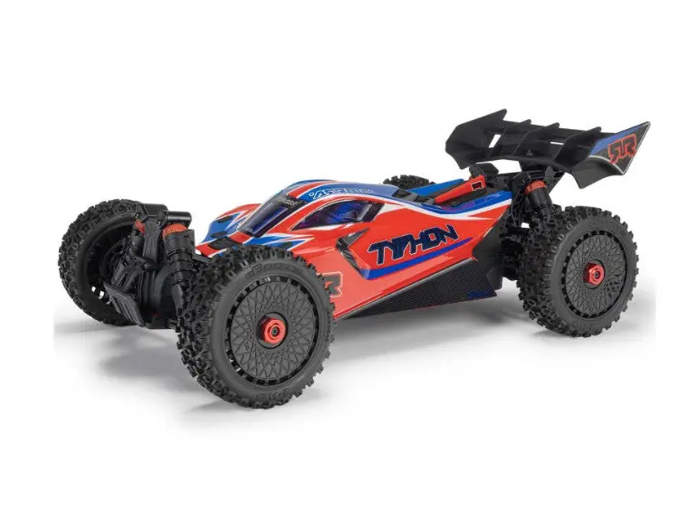 Arrma 1/8 Typhon 4X4 Rtr Brushed Buggy, Red 1