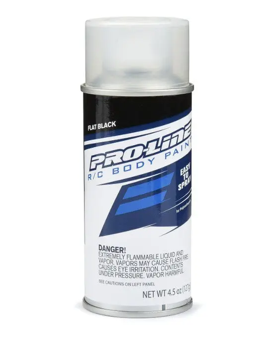 Pro-Line Rc Body Spray Paint - Flat Black 1