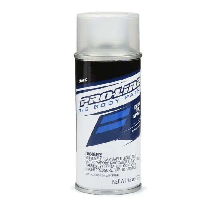 Pro-Line Rc Body Spray Paint - Black 1