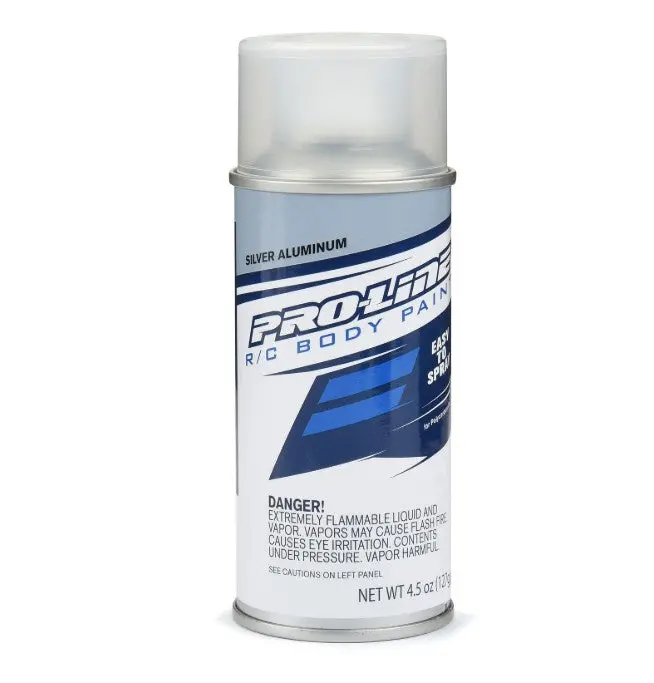 Pro-Line Rc Body Spray Paint - Silver Aluminum 1