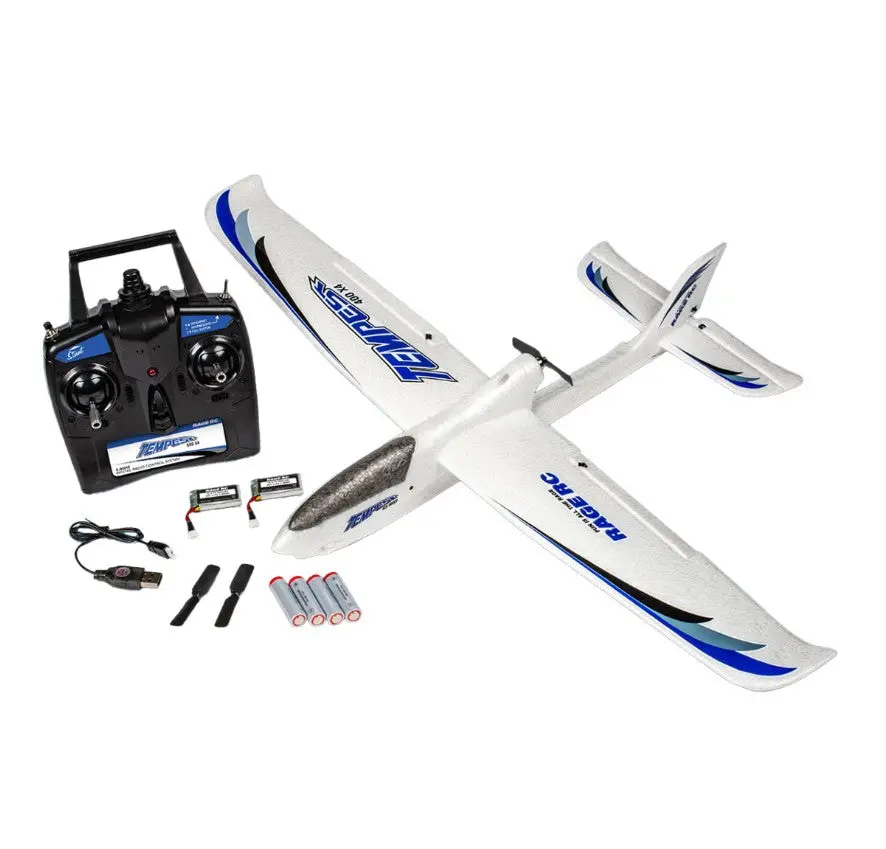 Rage Tempest 600 X4 Electric Powered Rtf Airplane With Pass 1