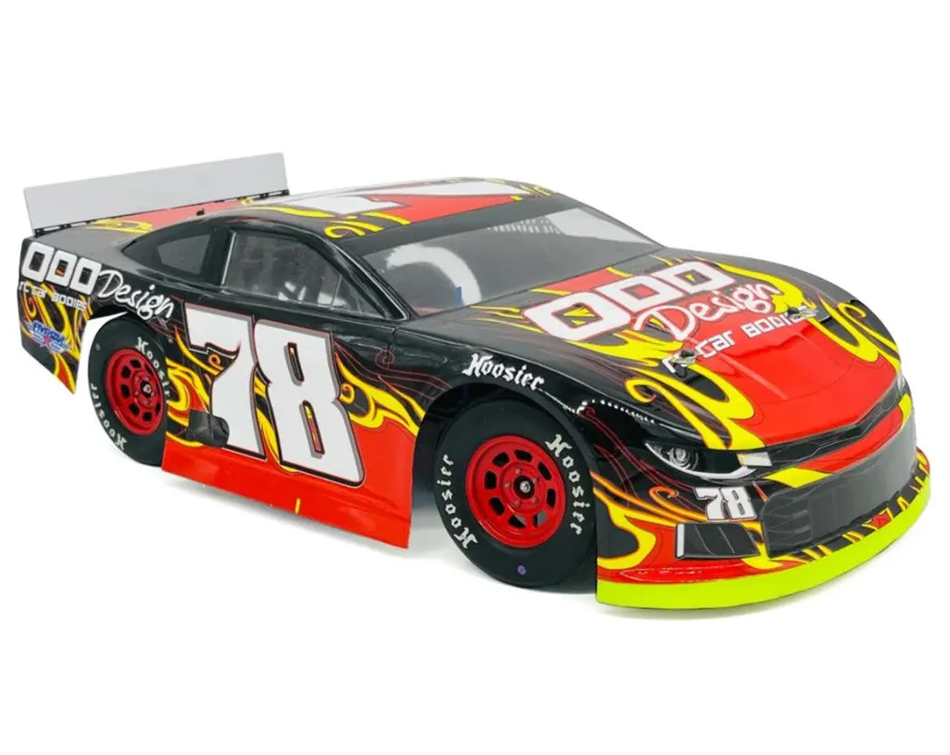 Mcallister Racing Nextgen Camaro 1/10 Sct Cup Car Body (Clear) (.060) 1
