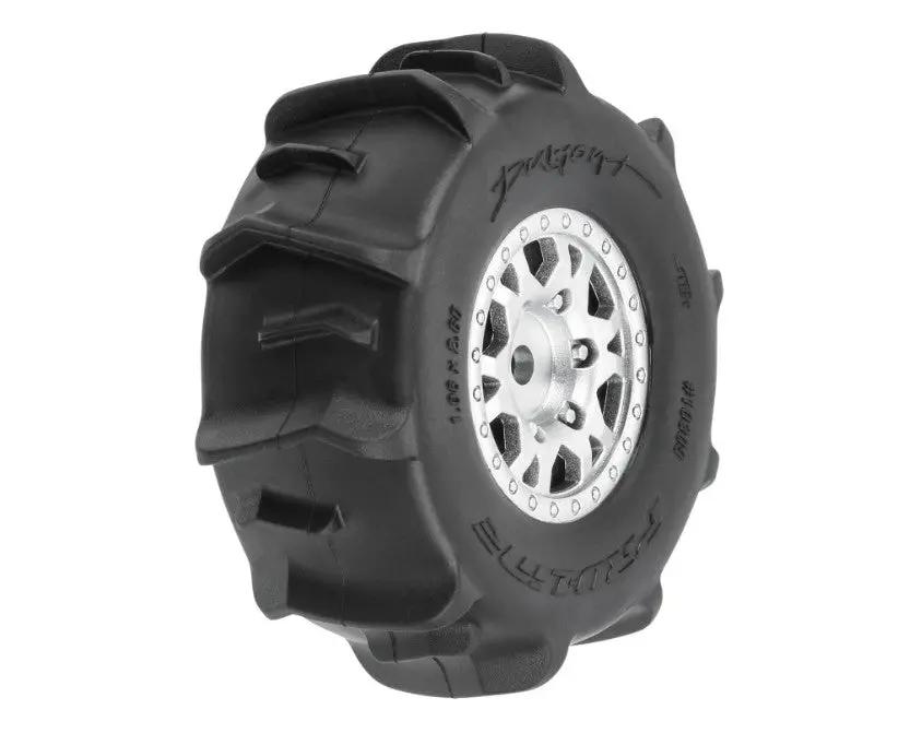 Pro-Line 1/16 Dumont F/R Tires Mtd 12Mm Black Impulse (4): Mojave Grom 1