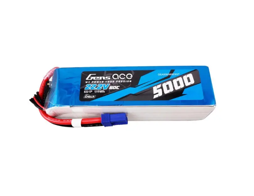 22.2V 5000Mah 6S 60C G-Tech Smart Lipo Ec5 1