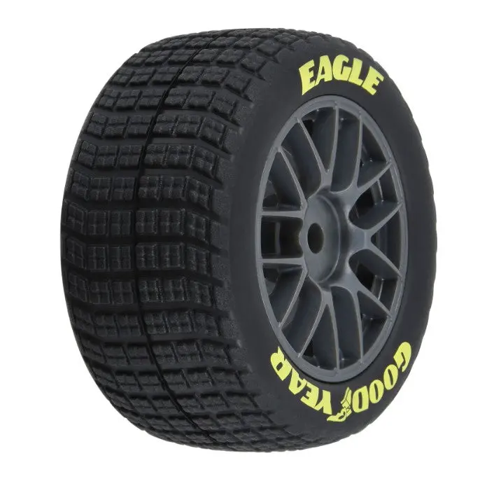 Pro-Line Goodyear Eagle Dirt Tire F/R Mtd Grey For Losi Nascar Racecar (4) 1