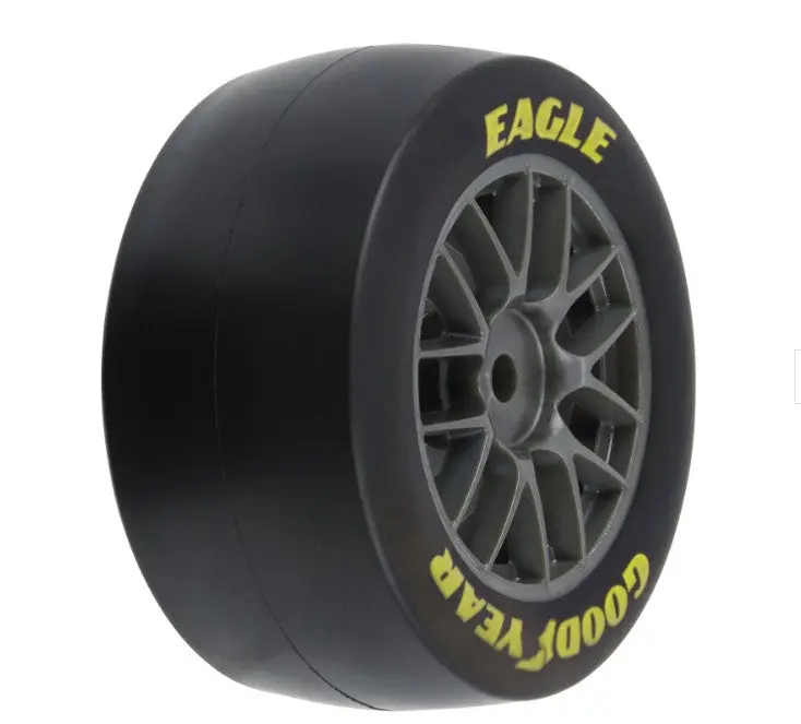 Pro-Line Goodyear Eagle Soft Tire F/R Mtd Grey For Losi Nascar Racecar (4) 1