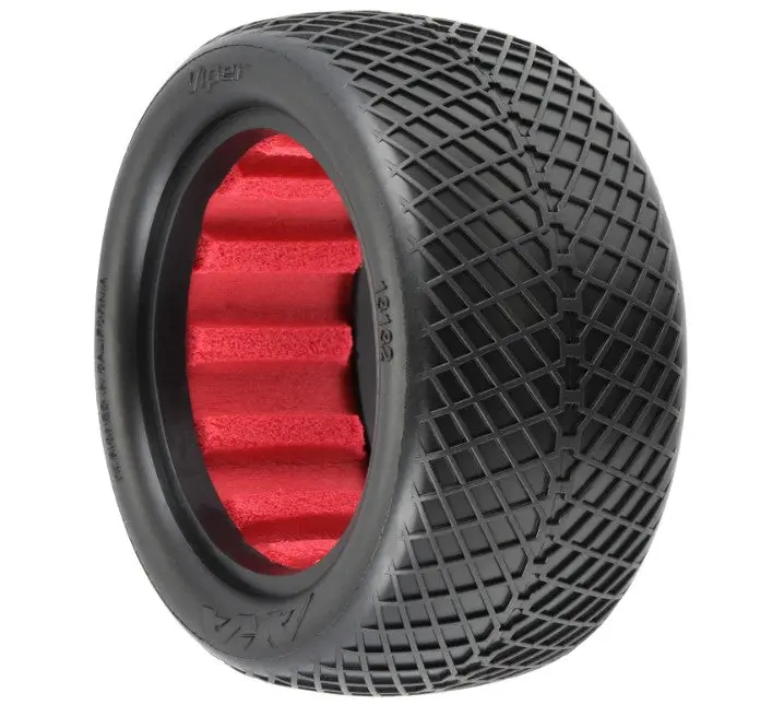 Aka 1/10 Viper Clay Rear 2.2 Off-Road Buggy Tires (2) 1
