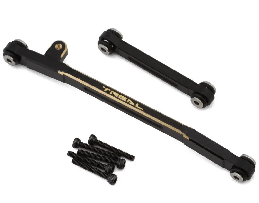 Treal Hobby Axial Scx24 Brass Steering Linkage Set (10G) (Black) 1