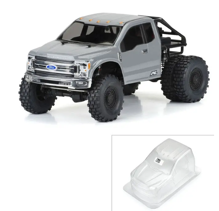 Pro-Line 2017 Ford F-250 Super Duty Cab-Only Clear Body For 12.3In 313Mm 1