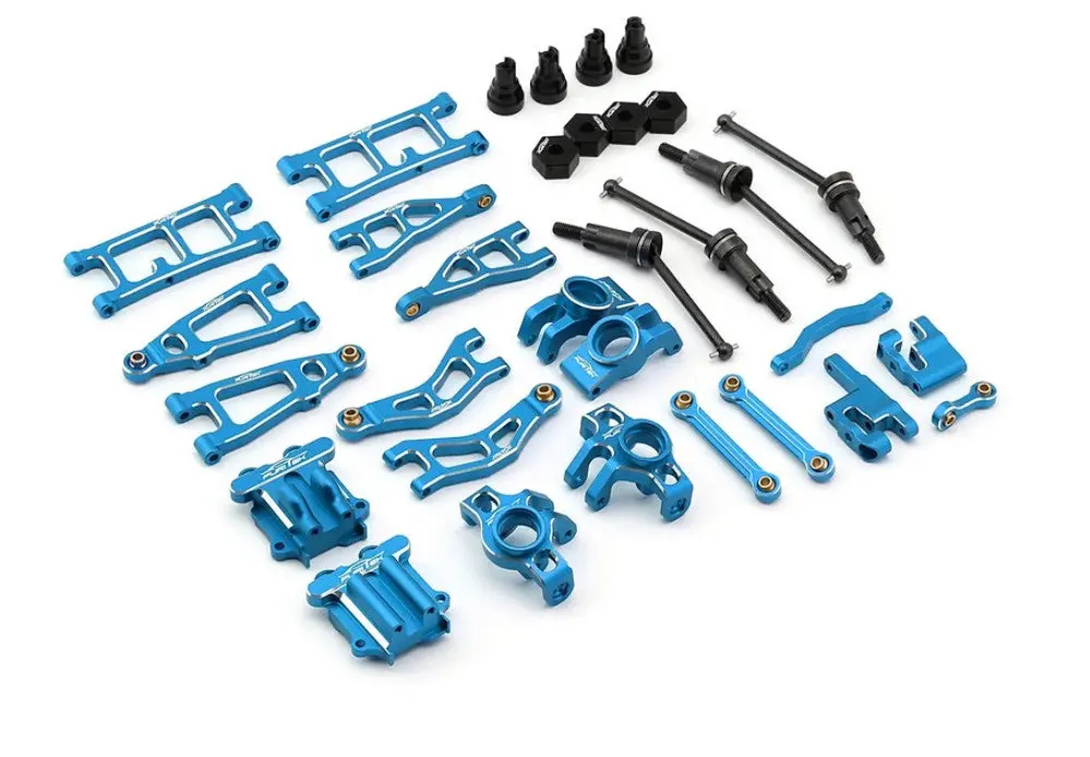 Furitek Fru-2597 Arrma Mojave Grom Ultimate Aluminum Upgrade Combo Blue 1