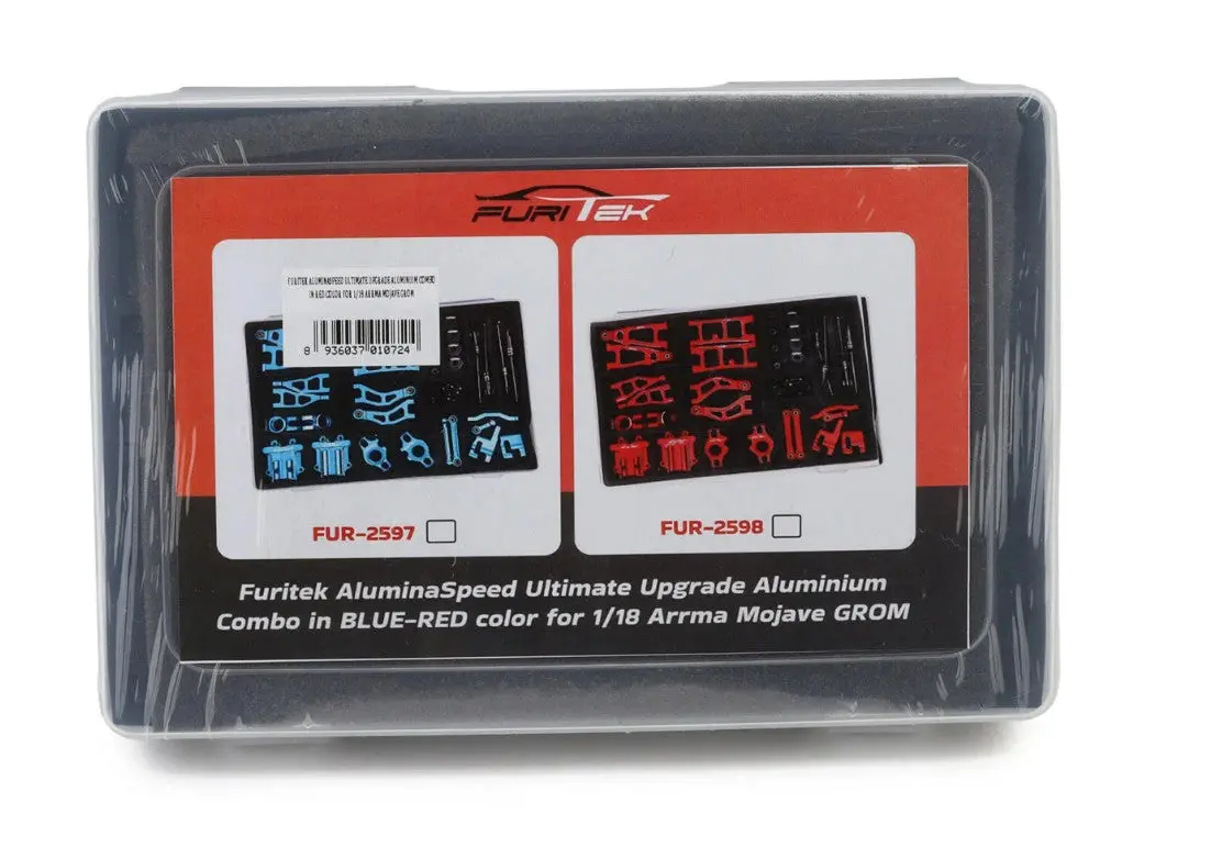 Furitek Fru-2597 Arrma Mojave Grom Ultimate Aluminum Upgrade Combo Blue 2