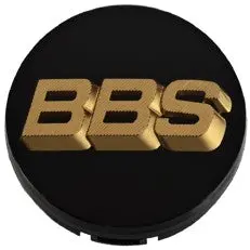 Genuine Bbs Ch / Ch-R / Ck / Rx-Ii / Covz033 Logo Caps (Black/Bronze) 1