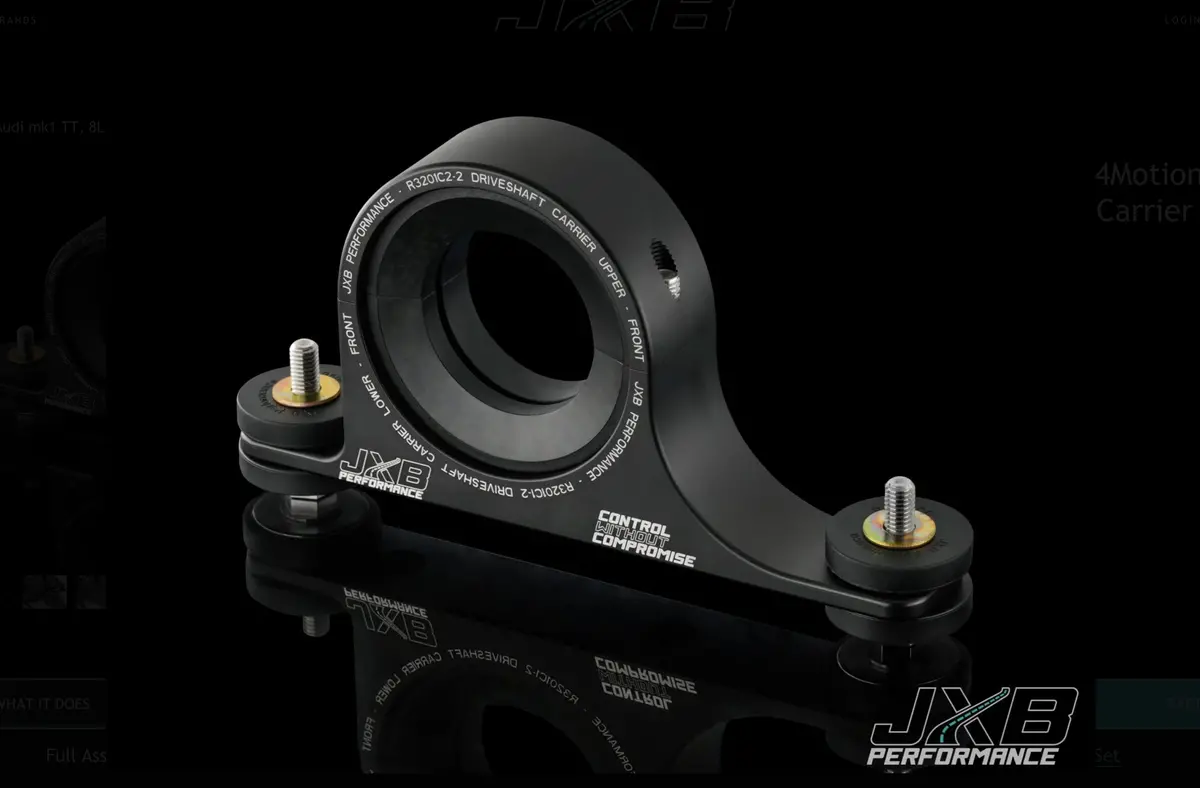 Jxb Performance Driveshaft Center Support Bearing Carrier Upgrade - Audi Mk1 Tt / Vw Mk4 R32/Jetta 4Motion 1