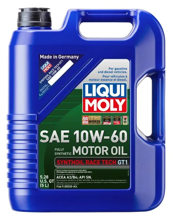 Liqui Moly Synthoil Race Tech Gt1 Sae 10W-60 1