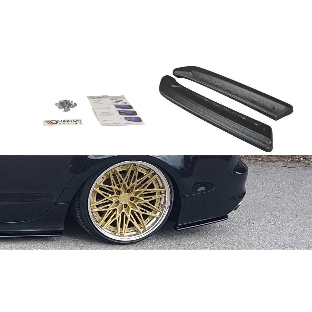 Maxton Design Rear Side Splitters Audi A7 Mk1 S-Line Pre-Facelift 1