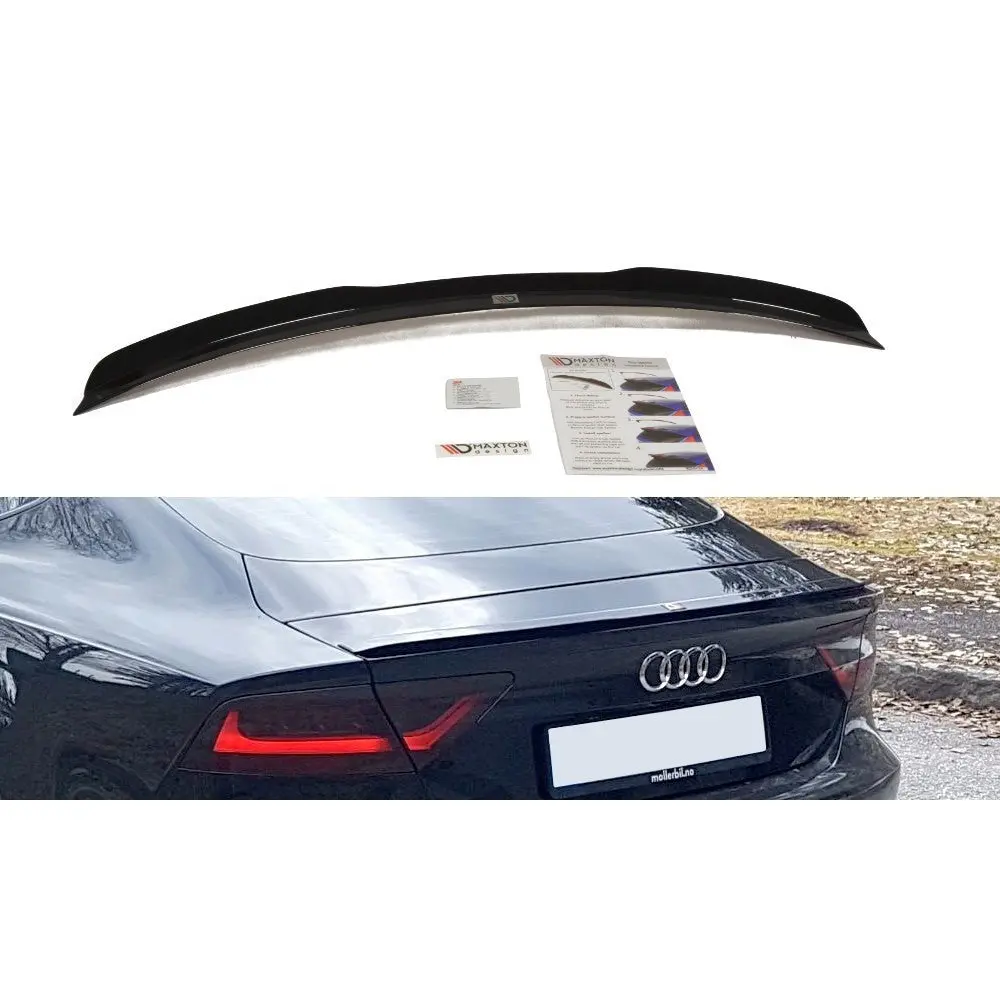 Maxton Design Spoiler Cap  Audi A7 Mk1 S-Line Pre-Facelift 1