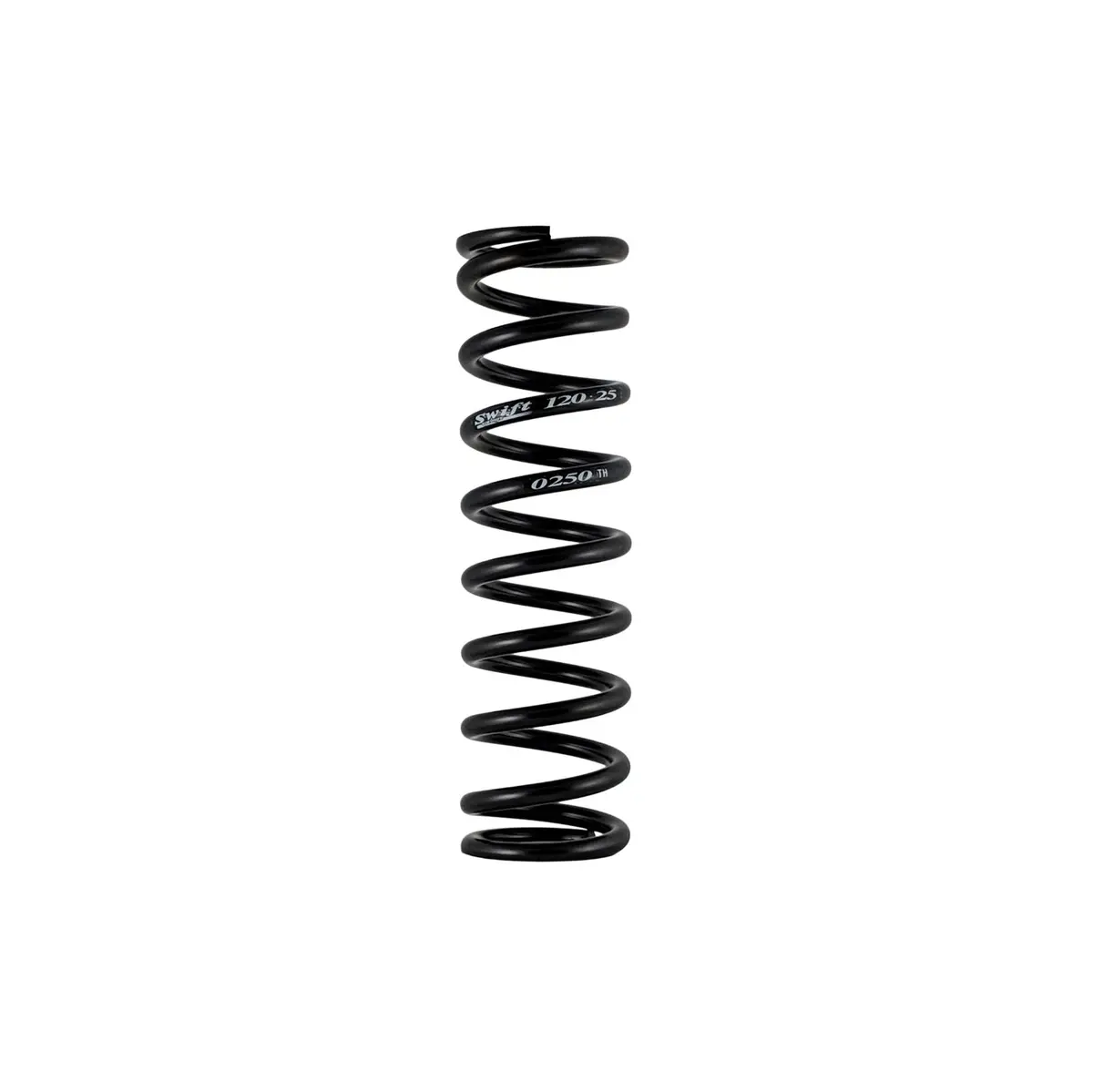Swift Springs 12In Straight For Spring Rubbers Coilover Springs Barrel Type 2.5In Id - Single 1