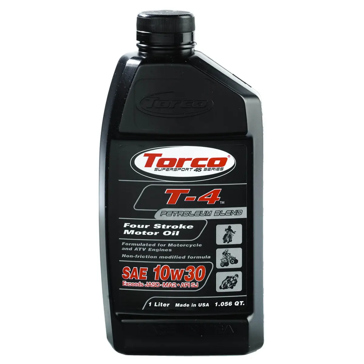 Torco T-4 Mineral Non-Friction Modifiers Motorcycle Oil 1