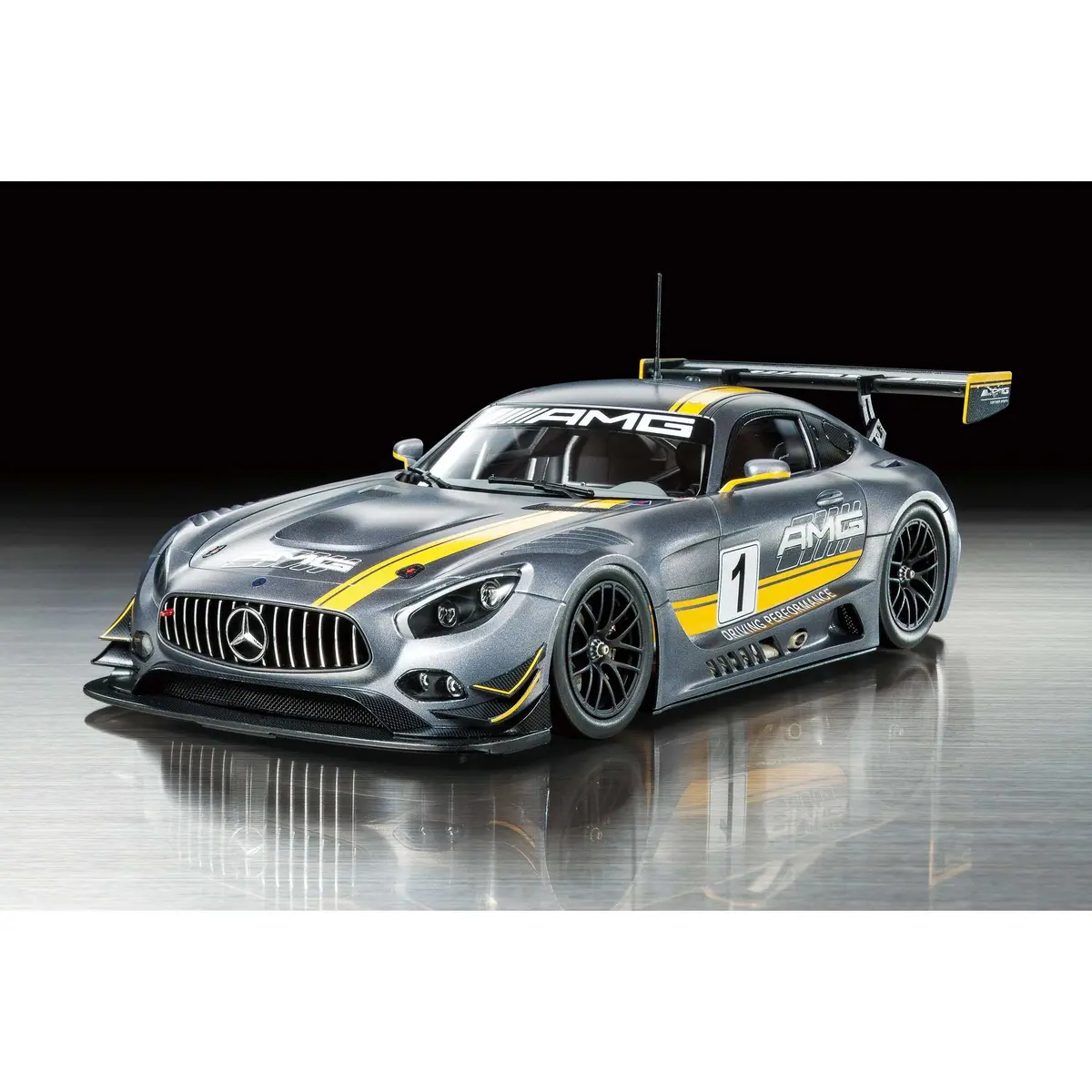 1/24 Mercedes-Amg Gt3 Plastic Model Kit 1