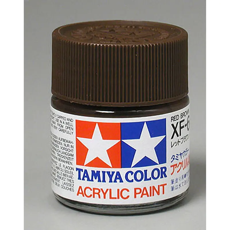 Tamiya Xf-64 Flat Red Brown Acrylic Paint (Tam81364) – 10Ml Mini Bottle 1