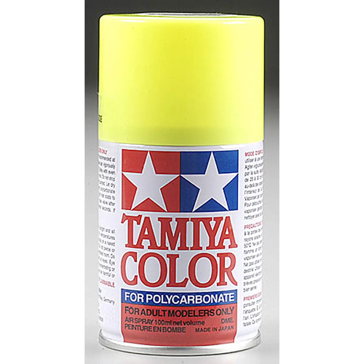 Tamiya Ps-27 Fluorescent Yellow Lexan Spray Paint (100Ml) 1