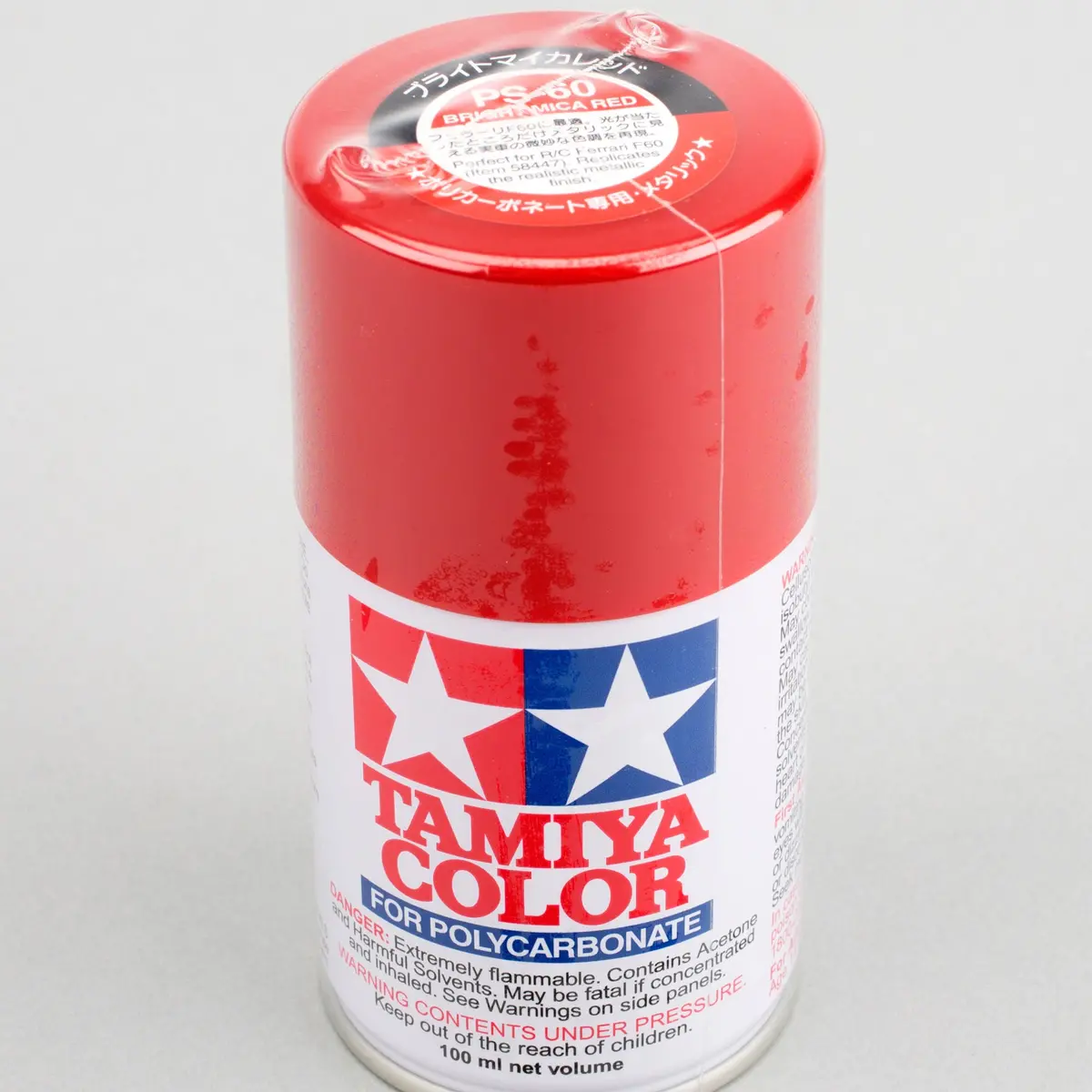 Tamiya Polycarbonate Ps-60 Bright Mica Red 1
