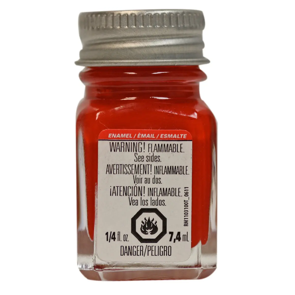 Enamel 1/4Oz Red 1