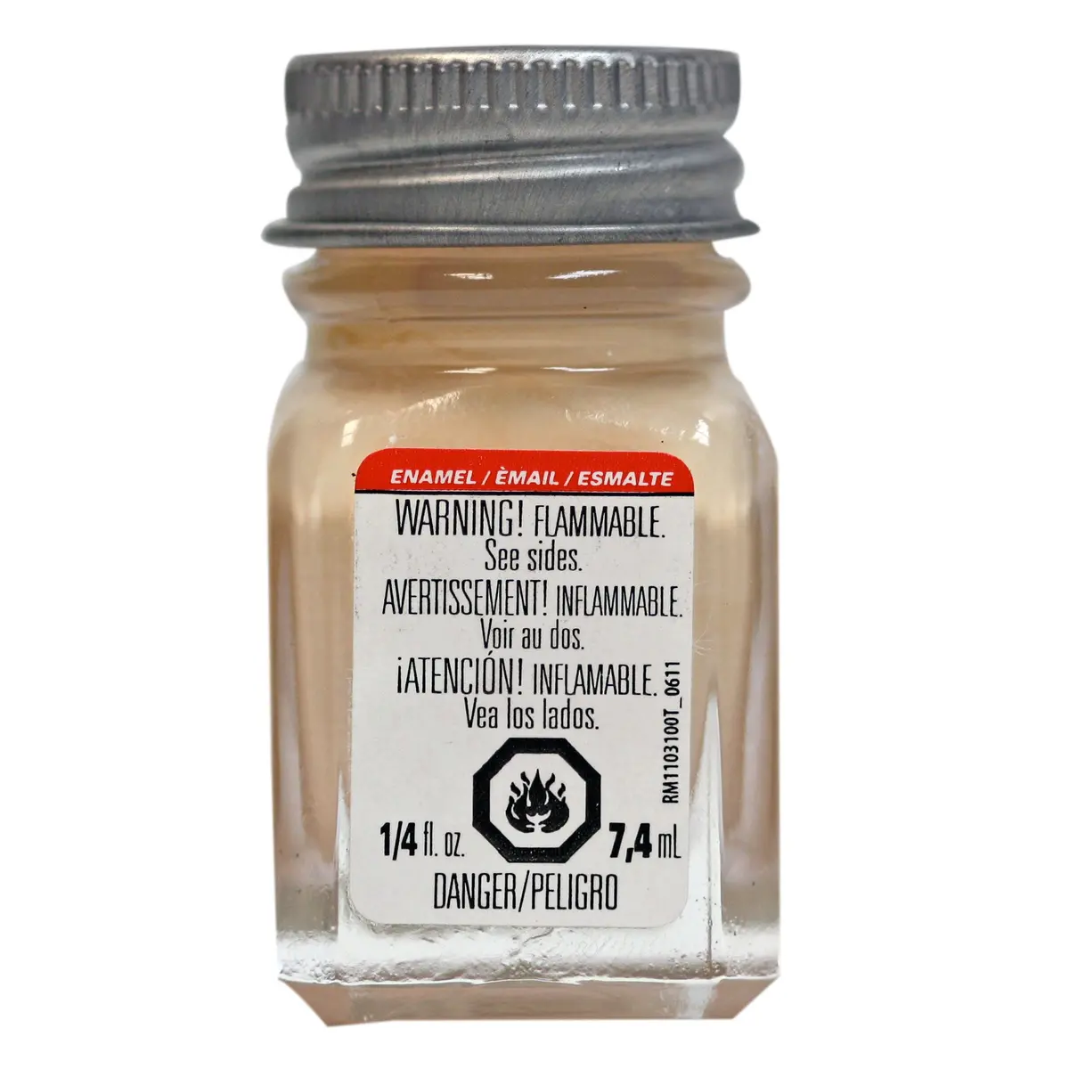 Testors Tes1116 Enamel Paint 1/4Oz Cream 1