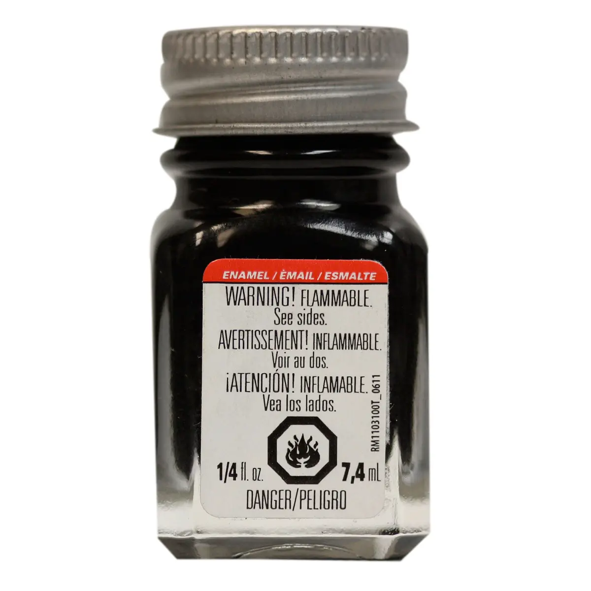 Enamel 1/4Oz Black 1