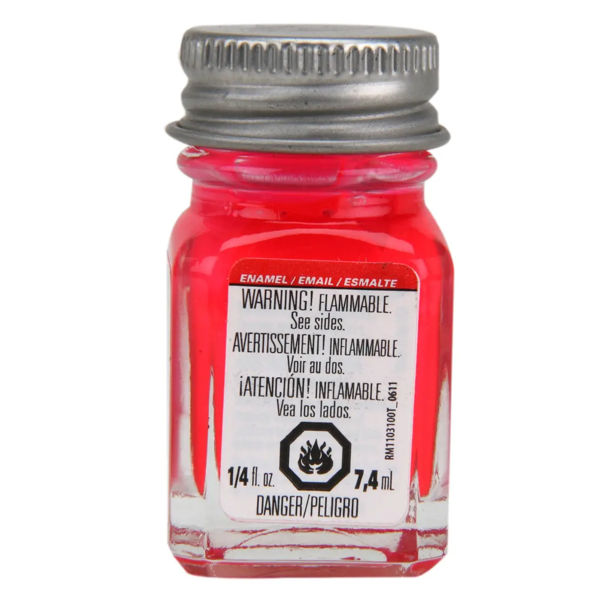 Enamel 1/4Oz Flor. Pink 1