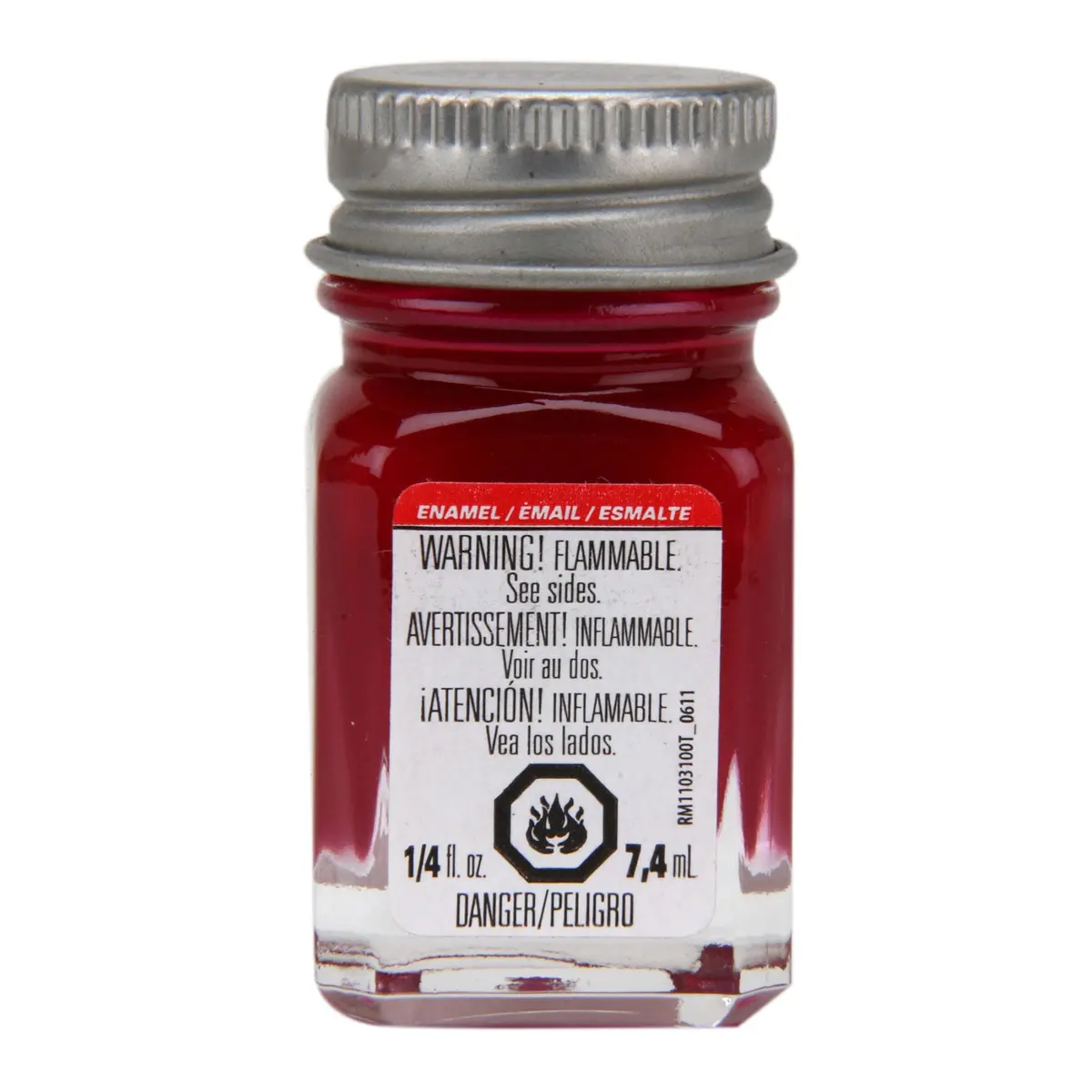 Enamel 1/4Oz, Hot Pink 1