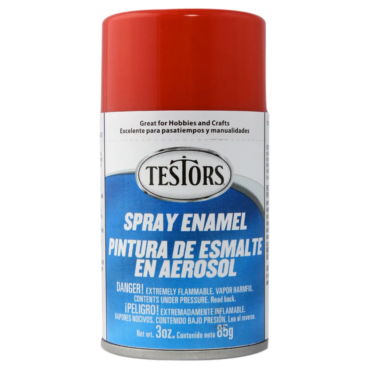 Testors Enamel Spray 3Oz Red 1