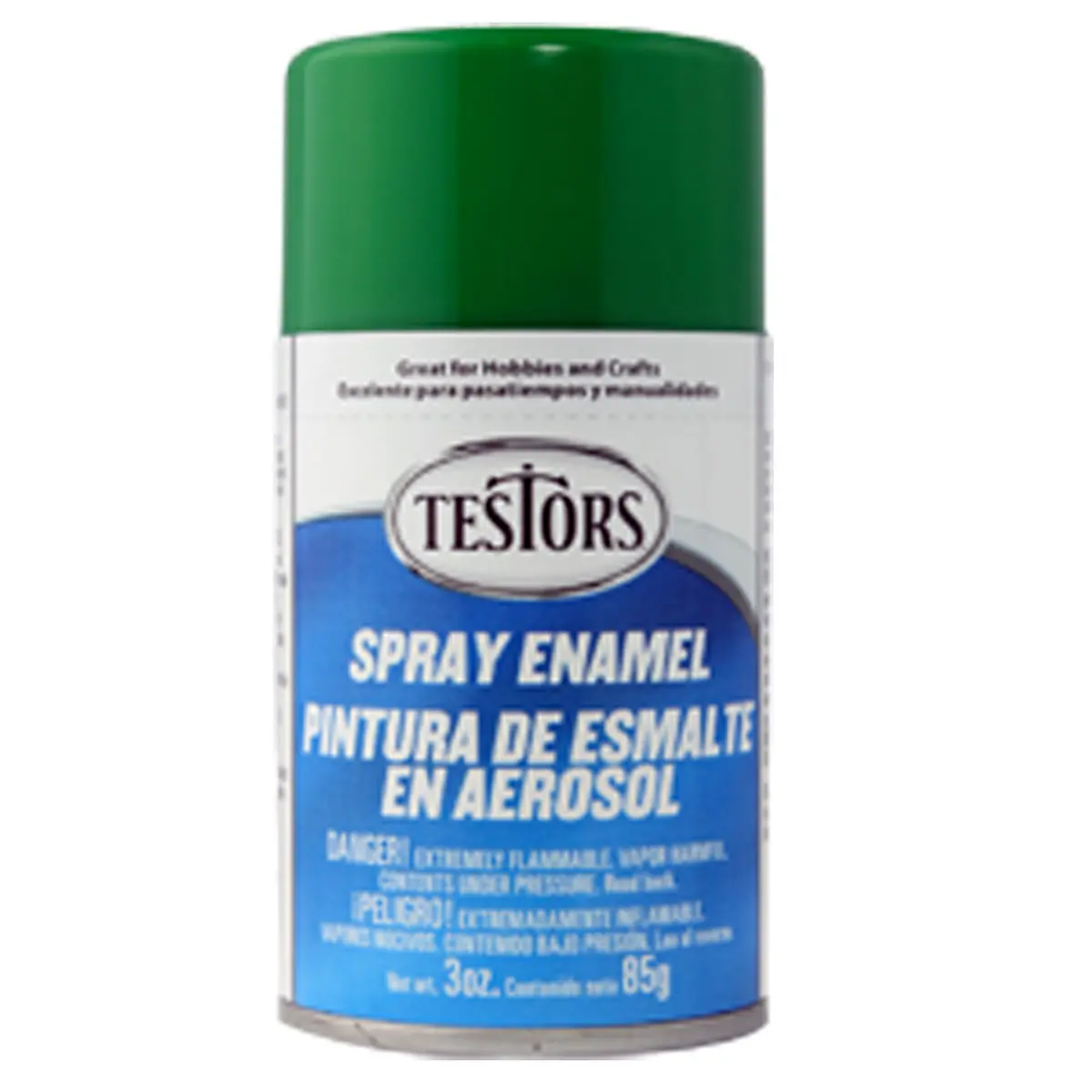 Testors Enamel Spray 3Oz Green 1