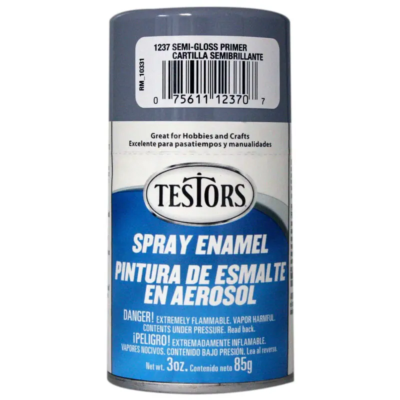 Testors Enamel Spray 3Oz Primer 1