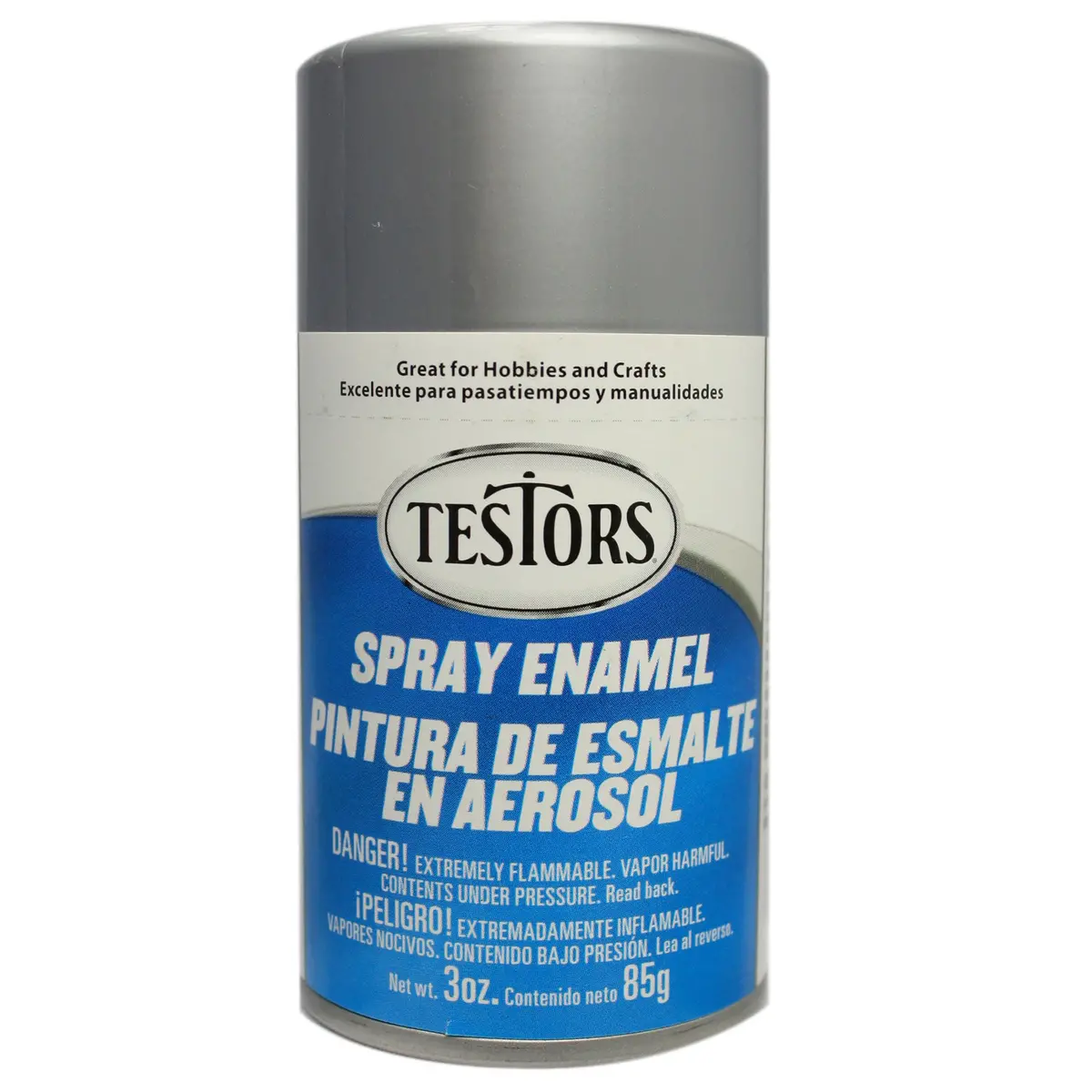 Testors Enamel Spray 3Oz Chrome 1