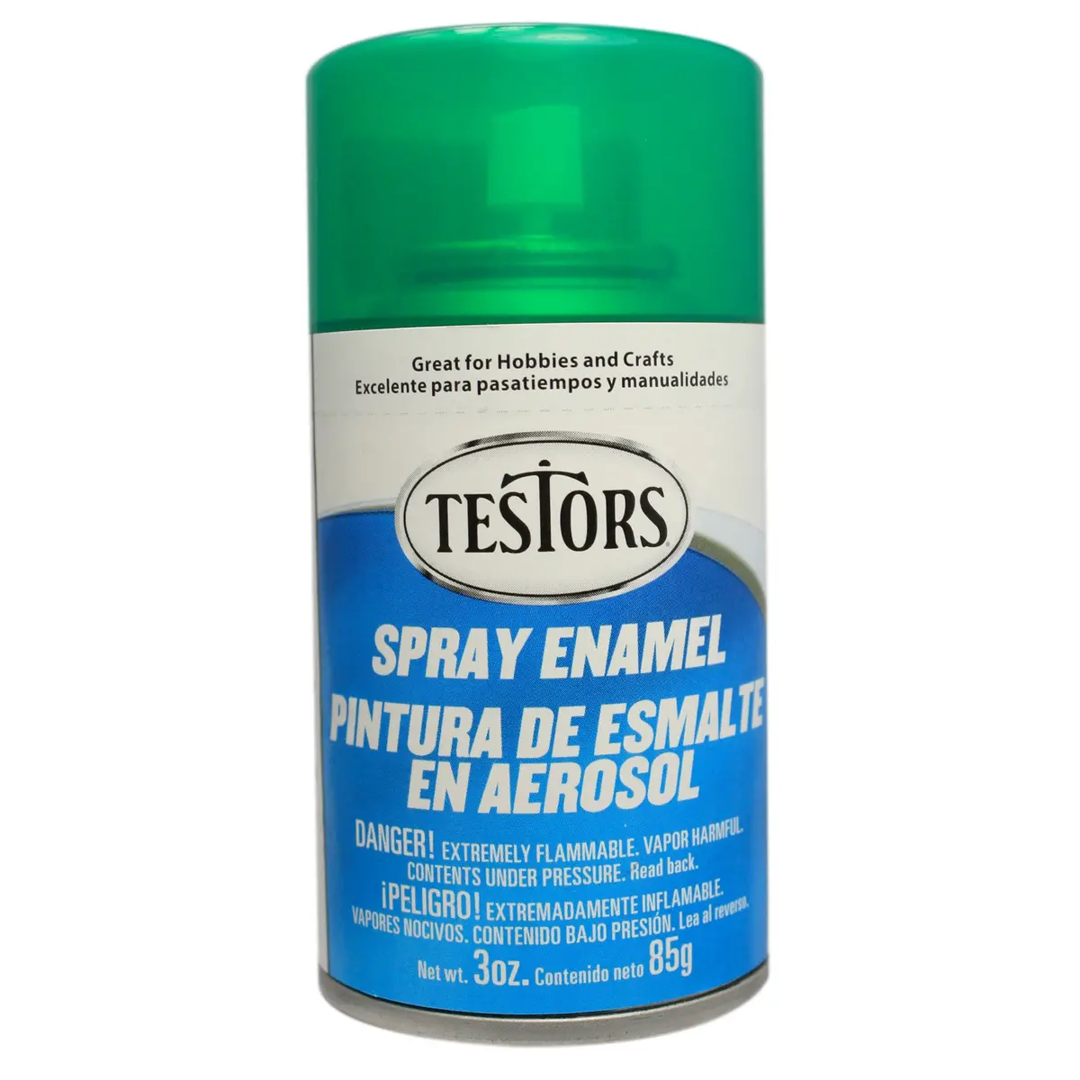 Testors Enamel Spray 3Oz Candy Emerld Grn 1